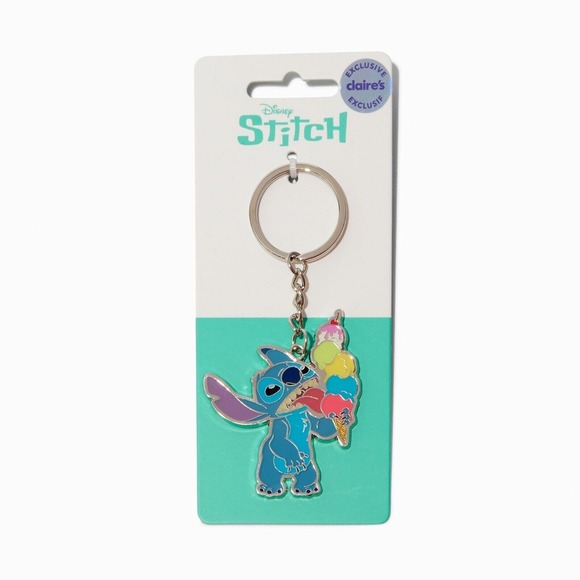 Disney Stitch‎ Claire's Exclusive Ice Cream Keychain - Picture 1 of 1